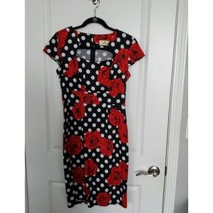 Grace Karin Floral Print Dress